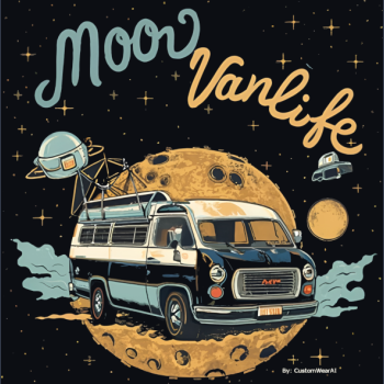 Moon Vanlife 01 Bluza z kapturem