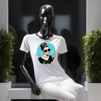 Bold Femme 01 T-shirt z nadrukiem