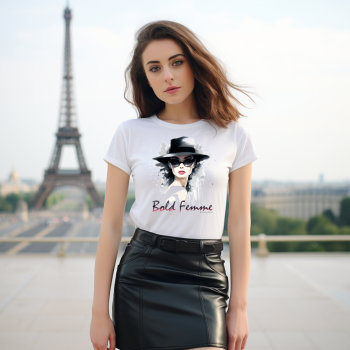 Bold Femme 04 T-shirt z nadrukiem