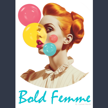 Bold Femme 11 T-shirt z nadrukiem