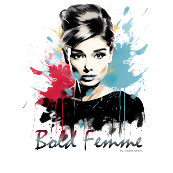 Bold Femme 09 T-shirt z nadrukiem