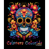 Calavera Colorida 04 Bluza z nadrukiem