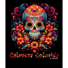 Calavera Colorida 07 Bluza z nadrukiem