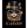 Catsby 02 T-shirt z nadrukiem