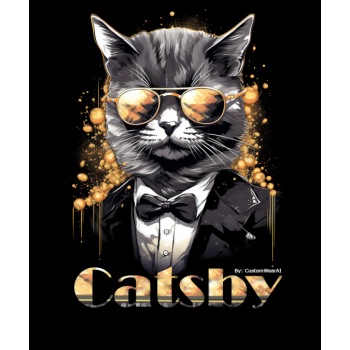 Catsby 08 T-shirt z nadrukiem