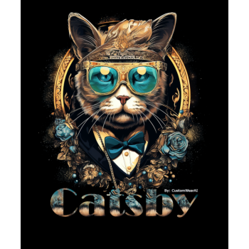 Catsby 03 T-shirt z nadrukiem