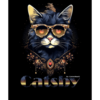 Catsby 07 T-shirt z nadrukiem