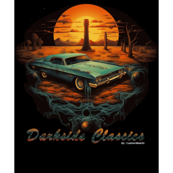 Darkside Classics 09 T-shirt z nadrukiem