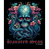 Haunted Seas 02 T-shirt z nadrukiem