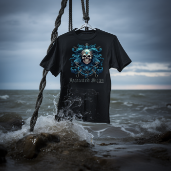 Haunted Seas 07 T-shirt z nadrukiem