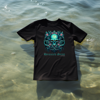 Haunted Seas 04 T-shirt z nadrukiem