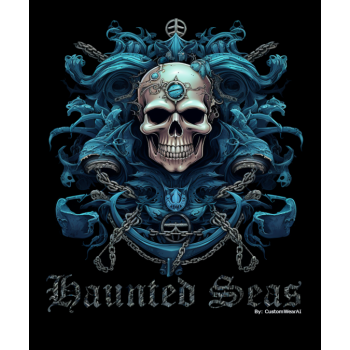 Haunted Seas 07 T-shirt z nadrukiem