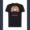 COKOLWIEK... T-shirt czarny  z nadrukiem