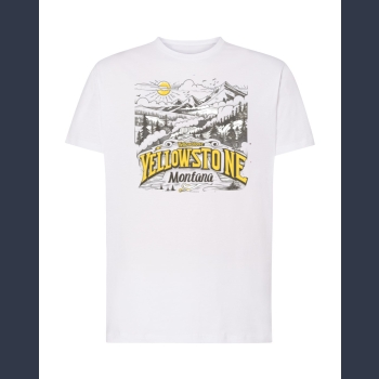 YELLOWSTONE 01 T-shirt z nadrukiem