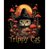 Trippy Cat #1 06 T-shirt z nadrukiem