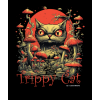 Trippy Cat #1 04  T-shirt z nadrukiem