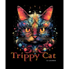 Trippy Cat #2 06 T-shirt z nadrukiem