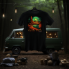 Vanlife Chills 07 T-shirt z nadrukiem