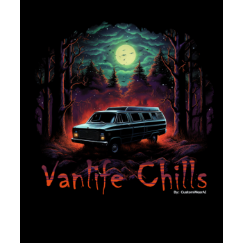 Vanlife Chills 04 T-shirt z nadrukiem