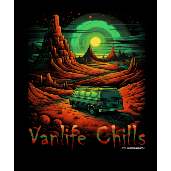 Vanlife Chills 07 T-shirt z nadrukiem