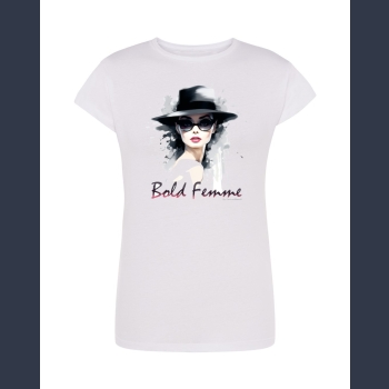 Bold Femme 04 T-shirt z nadrukiem